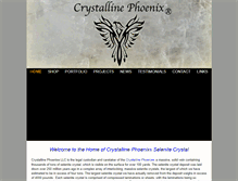 Tablet Screenshot of crystallinephoenix.com